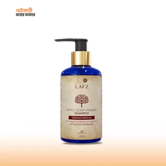 Lafz Shampoo Apple Cider Vinegar (200ml) লাফজ শ্যাম্পু অ্যাপেল সিডার ভিনেগার (২০০ মিলি) | Lafz Shampoo Apple Cider Vinegar (200ml) - Image 1