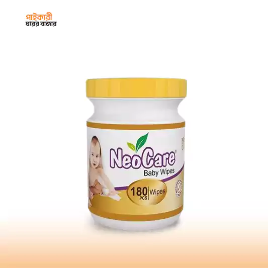 NeoCare Baby Wipes (180pcs) নিওকেয়ার বেবি ওয়াইপস | NeoCare Baby Wipes - Image 1