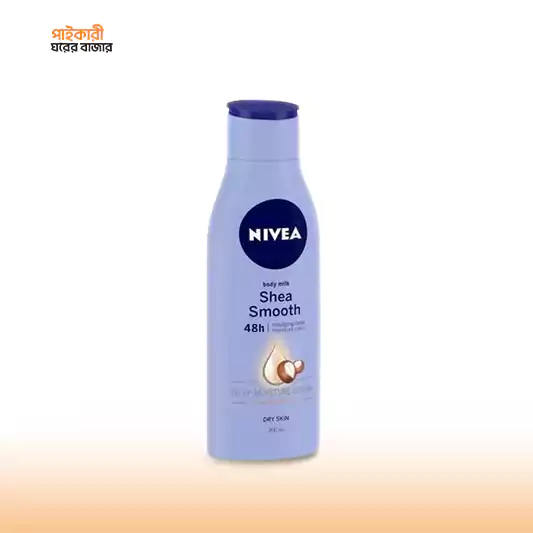 Nivea Body Lotion Milk Shea Smooth for Dry Skin (200ml)