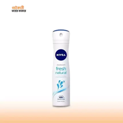 নিভিয়া বডি স্প্রে ফ্রেশ ন্যাচারাল (১৫০ মিলি) | Nivea Body Spray Fresh Natural (150ml)