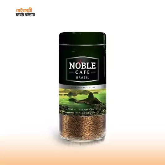 Noble Cafe Brazil Extraordinary Coffee (100gm) নোবেল ক্যাফে ব্রাজিল এক্সট্রাঅর্ডিনারি কফি (১০০ গ্রাম) | Noble Cafe Brazil Extraordinary Coffee (100gm) - Image 1