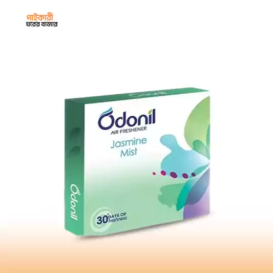 Odonil Air Freshener Block Jasmine Mist (48gm) ওডোনিল এয়ার ফ্রেশনার ব্লক জেসমিন মিস্ট (৪৮ গ্রাম) | Odonil Air Freshener Block Jasmine Mist - Image 1