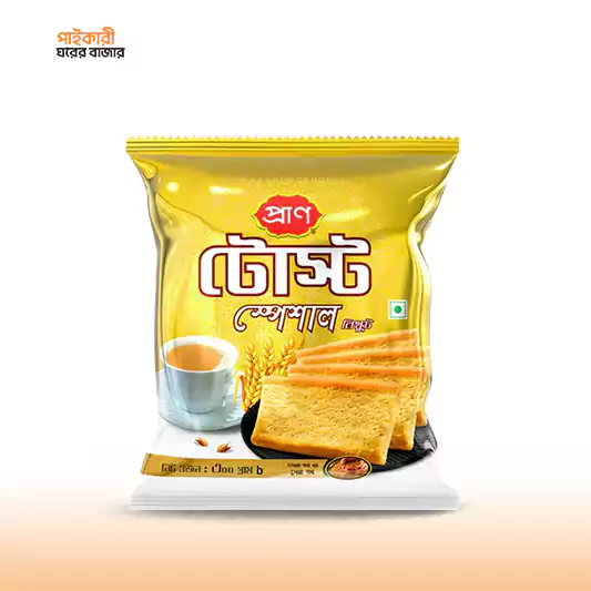 PRAN Special Toast And Rusk (300gm) প্রাণ স্পেশাল টোস্ট অ্যান্ড রাস্ক | PRAN Special Toast And Rusk - Image 1