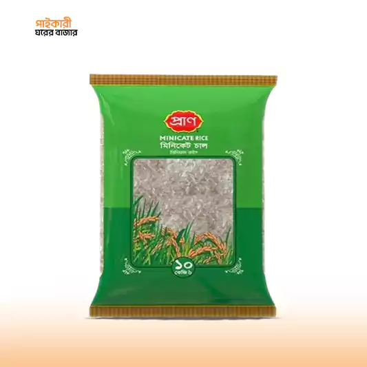 Pran Miniket Rice (10 kg) প্রাণ মিনিকেট রাইস | Pran Miniket Rice - Image 1
