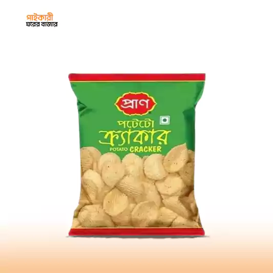 Pran Potato Cracker (15gm) প্রাণ পটেটো ক্র্যাকার (১৫ গ্রাম) | Pran Potato Cracker (15gm) - Image 1