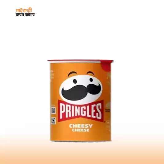 Pringles Cheesy Cheese Potato Chips (42gm) প্রিঙ্গেলস চিজি চিস পটেটো চিপস | Pringles Cheesy Cheese Potato Chips - Image 1