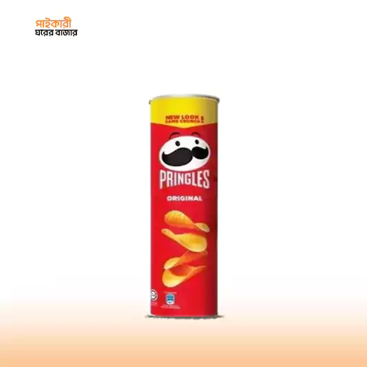 Pringles Original Potato Chips (134gm) প্রিংলেস অরিজিনাল পটেটো চিপস (১৩৪ গ্রাম) | Pringles Original Potato Chips (134gm) - Image 1