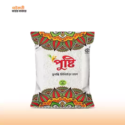Pusti Chinigura Rice (Polau) (1 kg) পুস্টি চিনিগুড়া চাল (পোলাউ) (1 কেজি) | Pusti Chinigura Rice (Polau) (1 kg) - Image 1
