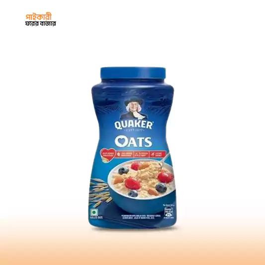 Quaker Oats Jar 1 Kg কোয়েকার ওটস জার ১ কেজি | Quaker Oats Jar 1 Kg - Image 1