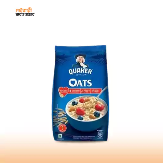Quaker Oats Poly (450 gm) কোয়েকার ওটস পলি (৪৫০ গ্রাম) | Quaker Oats Poly (450 gm) - Image 1