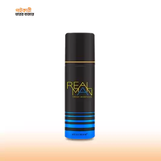 Realman Body Spray Fresh Morning (150m রিয়েলম্যান বডি স্প্রে ফ্রেশ মর্নিং (১৫০ মিলি) | Realman Body Spray Fresh Morning (150ml) - Image 1