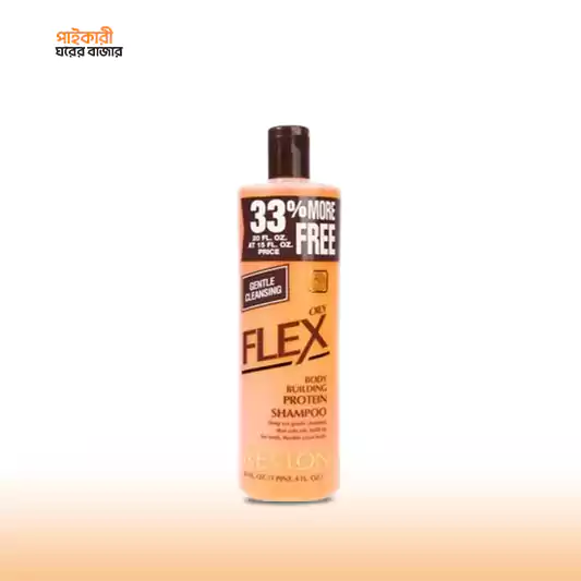 Revlon Flex Body Building Protein Shampoo (592ml) রেভলন ফ্লেক্স বডি বিল্ডিং প্রোটিন শ্যাম্পু (৫৯২ মিলি) | Revlon Flex Body Building Protein Shampoo (592ml) - Image 1