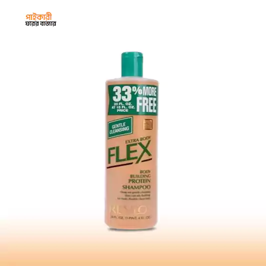 Revlon Flex Body Building Protein Shampoo Extra Body (592ml) রেভলন ফ্লেক্স বডি বিল্ডিং প্রোটিন শ্যাম্পু এক্সট্রা বডি (৫৯২ মিলি) | Revlon Flex Body Building Protein Shampoo Extra Body - Image 1