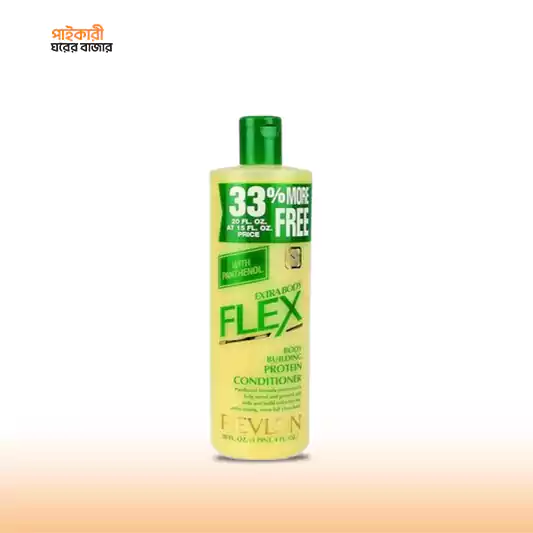 Revlon Flex Extra Body Conditioner With Panthenol (591ml) রেভলন ফ্লেক্স এক্সট্রা বডি কন্ডিশনার উইথ প্যানথেনল (৫৯১ মিলি) | Revlon Flex Extra Body Conditioner With Panthenol - Image 1