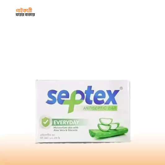 Septex Everyday Antiseptic Bar (100gm) সেপ্টেক্স এভরিডে অ্যান্টিসেপটিক বার | Septex Everyday Antiseptic Bar - Image 1