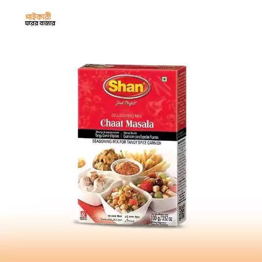 Shan Chaat Masala (100gm) শান চাট মশলা (১০০ গ্রাম) | Shan Chaat Masala (100gm) - Image 1