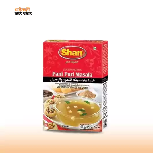 Shan Pani Puri Masala (100gm) শান পানি পুরি মশলা (১০০ গ্রাম) | Shan Pani Puri Masala (100gm) - Image 1