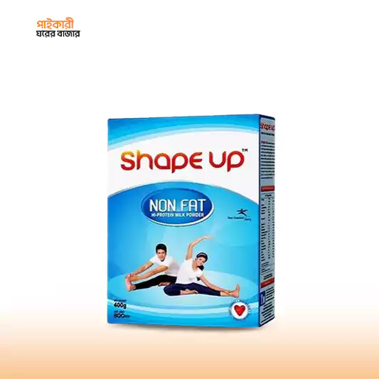 Shape Up Non Fat Milk Powder (400 Gm) শেপ আপ নন ফ্যাট মিল্ক পাউডার (৪০০ গ্রাম) | Shape Up Non Fat Milk Powder (400 Gm) - Image 1