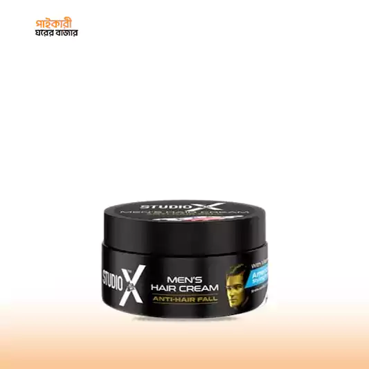 Studio X Men Hair Cream Anti-Hair Fall (100ml) স্টুডিও এক্স মেন হেয়ার ক্রিম অ্যান্টি-হেয়ার ফল (১০০ মিলি) | Studio X Men Hair Cream Anti-Hair Fall (100ml) - Image 1
