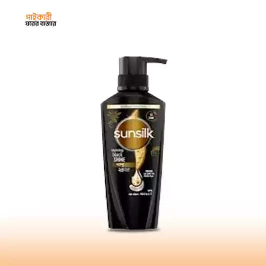 Sunsilk Stunning Black Shine Shampoo (450ml) সানসিল্ক স্টানিং ব্ল্যাক শাইন শ্যাম্পু | Sunsilk Stunning Black Shine Shampoo - Image 1