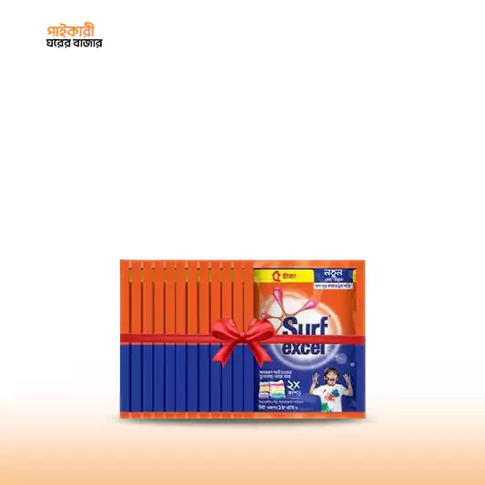 Surf Excel Washing Powder 18gm (Combo of 12 packs) সার্ফ এক্সেল ওয়াশিং পাউডার ১৮ গ্রাম (১২ প্যাকের কম্বো) | Surf Excel Washing Powder 18gm - Image 1