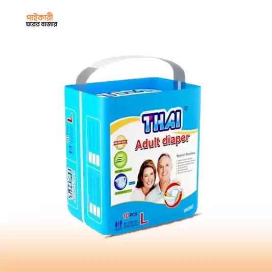 Thai Adult Diaper Belt L (10pcs) থাই অ্যাডাল্ট ডায়াপার বেল্ট এল (১০ পিস) | Thai Adult Diaper Belt L (10pcs) - Image 1