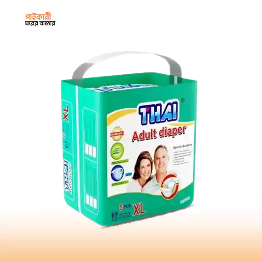 Thai Adult Diaper Belt XL (8 pcs) থাই অ্যাডাল্ট ডায়াপার বেল্ট এক্সএল (৮ পিস) | Thai Adult Diaper Belt XL (8 pcs) - Image 1