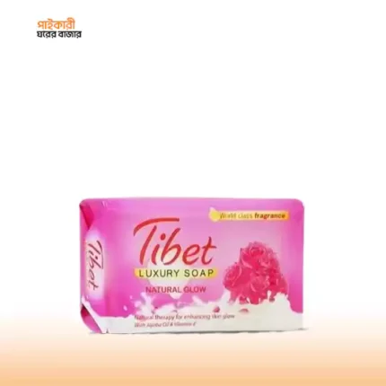 তিব্বত লাক্সারি পিঙ্ক সোপ ন্যাচারাল গ্লো (৭৫ গ্রাম) | Tibet Luxury Pink Soap Natural Glow (75 gm)
