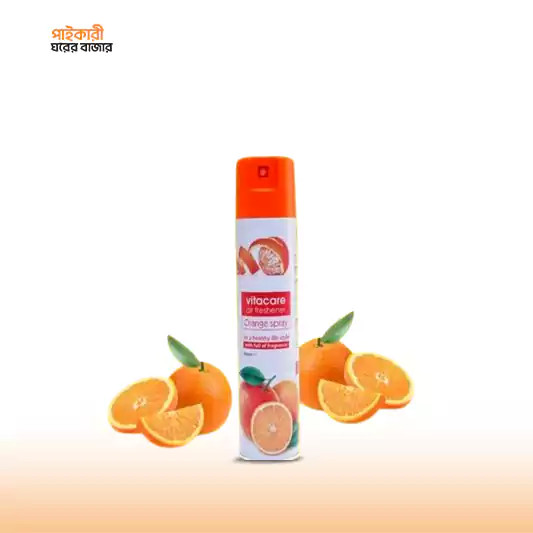 Vitacare Air Freshener (Orange Spray) (300ml) ভিটাকেয়ার এয়ার ফ্রেশনার ( অরেঞ্জ স্প্রে) (৩০০ মিলি) | Vitacare Air Freshener (Orange Spray) - Image 1