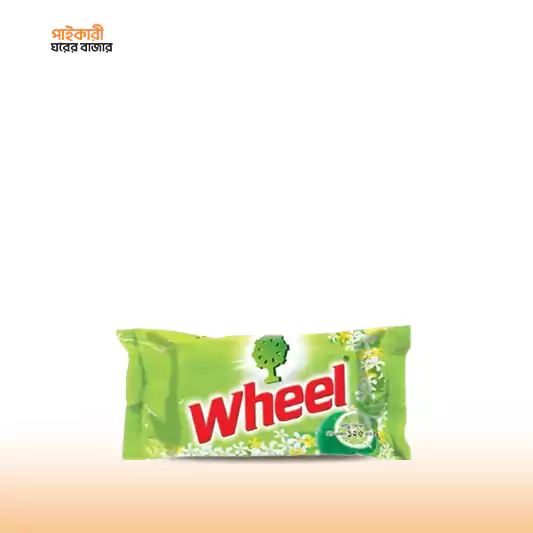 Wheel Washing Laundry Bar (125 gm) হুইল ওয়াশিং লন্ড্রি বার (১২৫ গ্রাম) | Wheel Washing Laundry Bar - Image 1