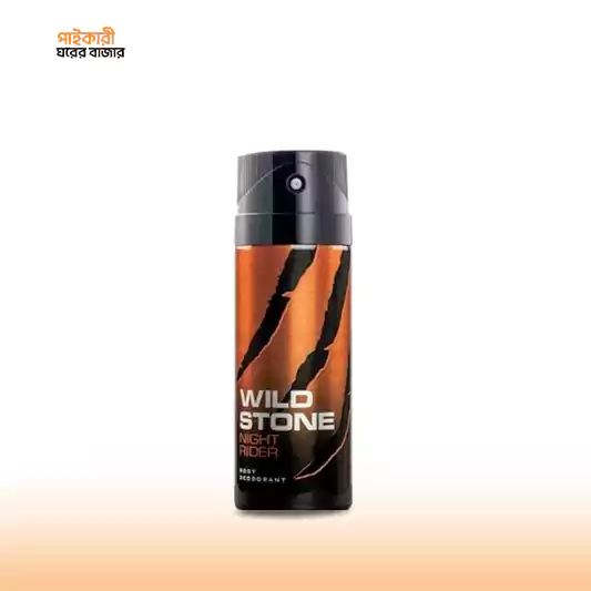 Wild Stone Night Rider Deodorant for Men (150ml) ওয়াইল্ড স্টোন নাইট রাইডার ডিওডোরেন্ট ফর মেন (১৫০ মিলি) | Wild Stone Night Rider Deodorant for Men - Image 1