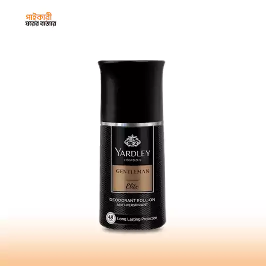 Yardley London Deodorant Roll On Gentleman Elite (50ml) ইয়ার্ডলি লন্ডন ডিওডোরেন্ট রোল অন জেন্টলম্যান এলিট (৫০ মিলি) | Yardley London Deodorant Roll Gentleman - Image 1
