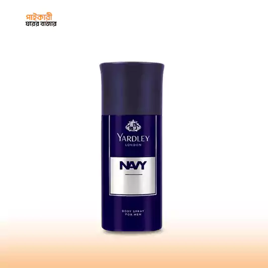 Yardley London Navy Body Spray (150ml) ইয়ার্ডলি লন্ডন নেভি বডি স্প্রে (১৫০ মিলি) | Yardley London Navy Body Spray (150ml) - Image 1