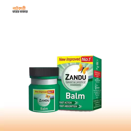 Zandu Balm (8ml) জান্ডু বাম (৮ মিলি) | Zandu Balm (8ml) - Image 1