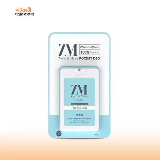 Zayn & Myza Men's Pocket Perfume No Gas No Alcohol (18ml) - FLAIR