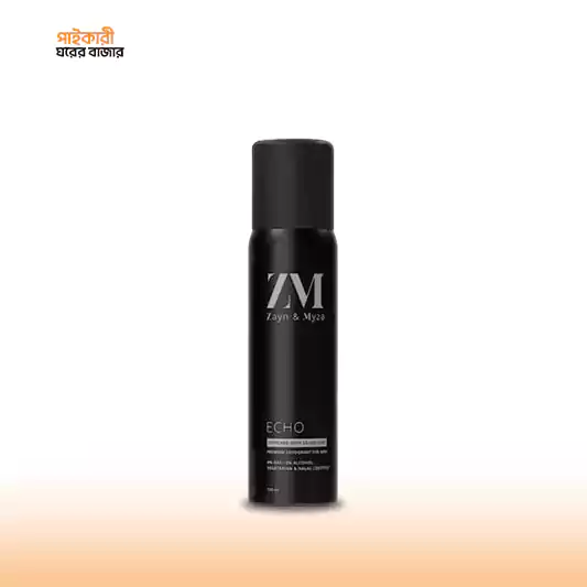 Zayn & Myza Premium Men's Body Spray No Gas No Alcohol (120ml) - Echo জয়েন ও মাইজা প্রিমিয়াম মেন্স বডি স্প্রে নো গ্যাস নো অ্যালকোহল (১২০ মিলি) - ইকো | Zayn & Myza Premium Men's Body Spray No Gas No Alcohol Echo - Image 1