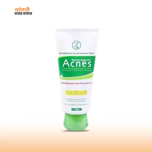 Acnes Creamy wash Vitamin C & E Enriched (100gm) অ্যাকনেস ক্রিমি ওয়াশ ভিটামিন সি এবং ই সমৃদ্ধ (১০০ গ্রাম) | Acnes Creamy wash Vitamin C & E Enriched - Image 1