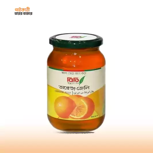 BD Orange Jelly (500gm) বিডি অরেঞ্জ জেলি | BD Orange Jelly - Image 1