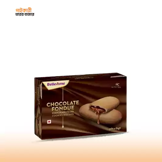 BelleAme Biscuits Chocolate Fondue Cookies বেল আমে বিস্কুট চকোলেট ফন্ডু কুকিজ | BelleAme Biscuits Chocolate Fondue Cookies - Image 1
