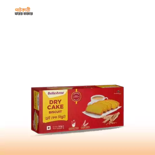 BelleAme Dry Cake Biscuit (325gm) বেলএম ড্রাই কেক বিস্কুট (৩২৫ গ্রাম) | BelleAme Dry Cake Biscuit (325gm) - Image 1