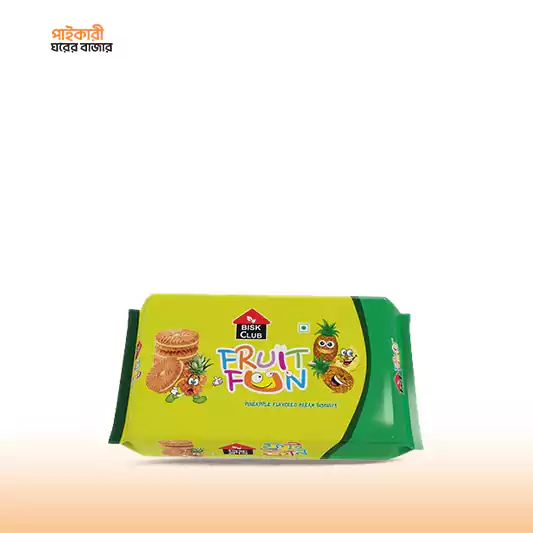 Bisk Club Fruit Fun (Pineapple) (130gm) বিস্ক ক্লাব ফ্রুইট ফান (আনারস) | Bisk Club Fruit Fun (Pineapple) - Image 1