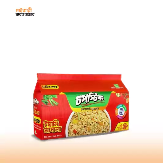 Chopstick Noodles Yummy Masala (496gm) চপস্টিক নুডলস ইয়াম্মি মশলা | Chopstick Noodles Yummy Masala - Image 1