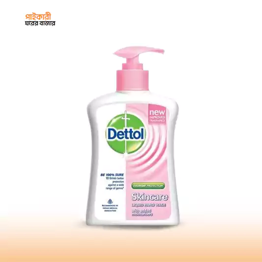 Dettol Skincare Handwash Liquid Pump (200ml) ডেটল স্কিনকেয়ার হ্যান্ডওয়াশ লিকুইড পাম্প (২০০ মিলি) | Dettol Skincare Handwash Liquid Pump - Image 1