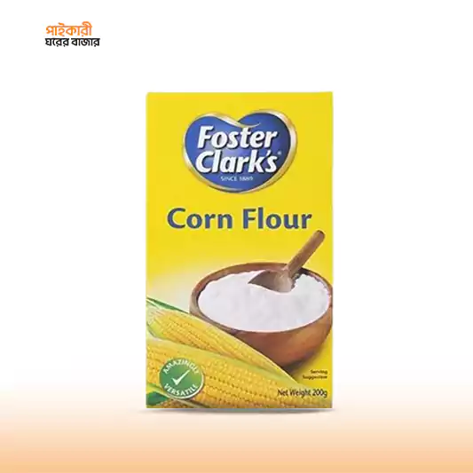 Foster Clark's Corn Flour (200 gm) ফস্টার ক্লার্কের কর্ন ফ্লাওয়ার (২০০ গ্রাম) | Foster Clark's Corn Flour (200 gm) - Image 1
