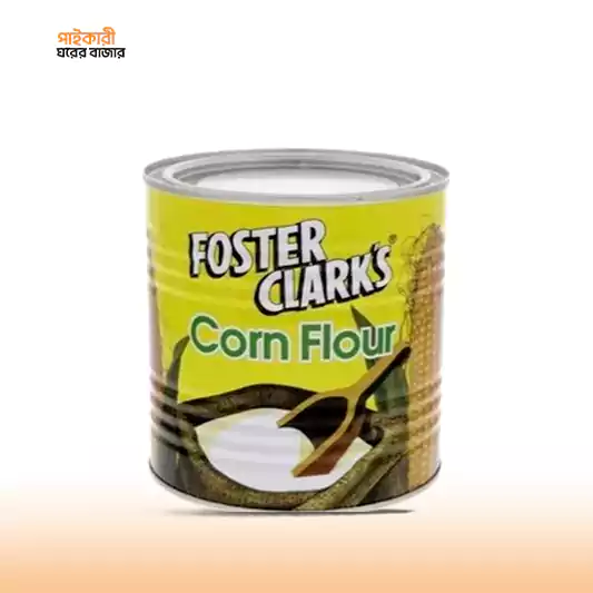 Foster Clark's Corn Flour Powder Tin (400gm) ফস্টার ক্লার্কের কর্ন ফ্লাওয়ার পাউডার টিন (৪০০ গ্রাম) | Foster Clark's Corn Flour Powder Tin (400gm) - Image 1
