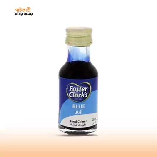 Foster Clark's Food Colour (Blue) (28ml) ফস্টার ক্লার্ক ফুড কালার (ব্লু) (২৮ মিলি) | Foster Clark's Food Colour (Blue) (28ml) - Image 1