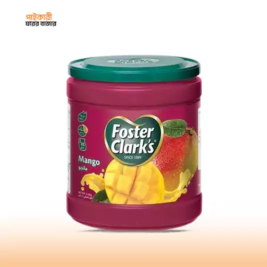 Foster Clark's Mango Drink Powder (2.5kg) ফস্টার ক্লার্ক ম্যাঙ্গো ড্রিংক পাউডার (২.৫ কেজি) | Foster Clark's Mango Drink Powder (2.5kg) - Image 1