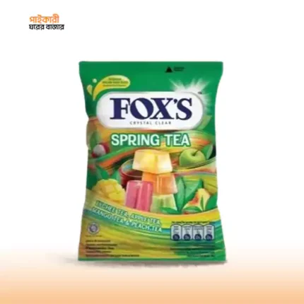 ফক্স'স ক্রিস্টাল ক্লিয়ার স্প্রিং টি ক্যান্ডি প্যাক (৯০ গ্রাম) | Fox's Crystal Clear Spring Tea Candy Pack (90gm)