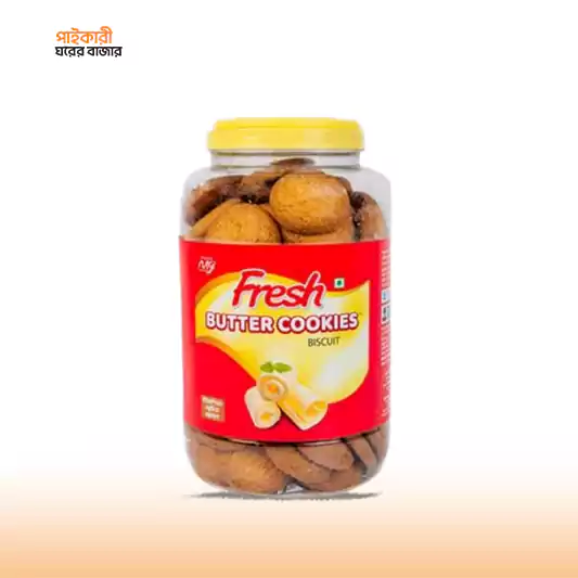 Fresh Butter Cookies Biscuit Jar (850gm) ফ্রেশ বাটার কুকিজ বিস্কুট জার (৮৫০গ্রাম) | Fresh Butter Cookies Biscuit Jar (850gm) - Image 1