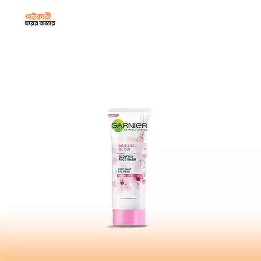 Garnier Sakura White Pinkish Glow Foam (100ml) গার্নিয়ার সাকুরা হোয়াইট পিঙ্কিশ গ্লো ফোম (১০০ মিলি) | Garnier Sakura White Pinkish Glow Foam - Image 1